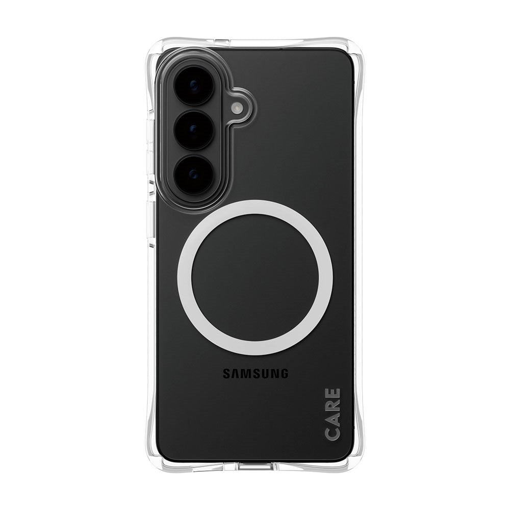 Samsung Galaxy S26 CARE by PanzerGlass Fashionable Samba Case - Qi Compatible - Transparent