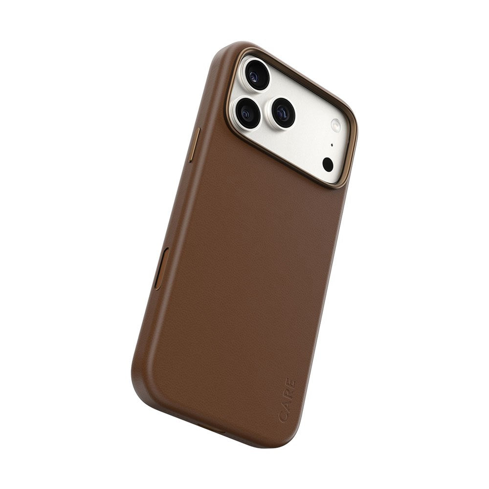 iPhone 18 Pro Max / 17 Pro Max CARE by PanzerGlass SOLO Case - MagSafe Compatible - Brown