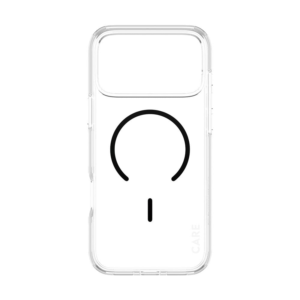 iPhone 18 Pro Max / 17 Pro Max CARE by PanzerGlass FLAGSHIP Urban Explorer Case - MagSafe Compatible - Transparent / Black