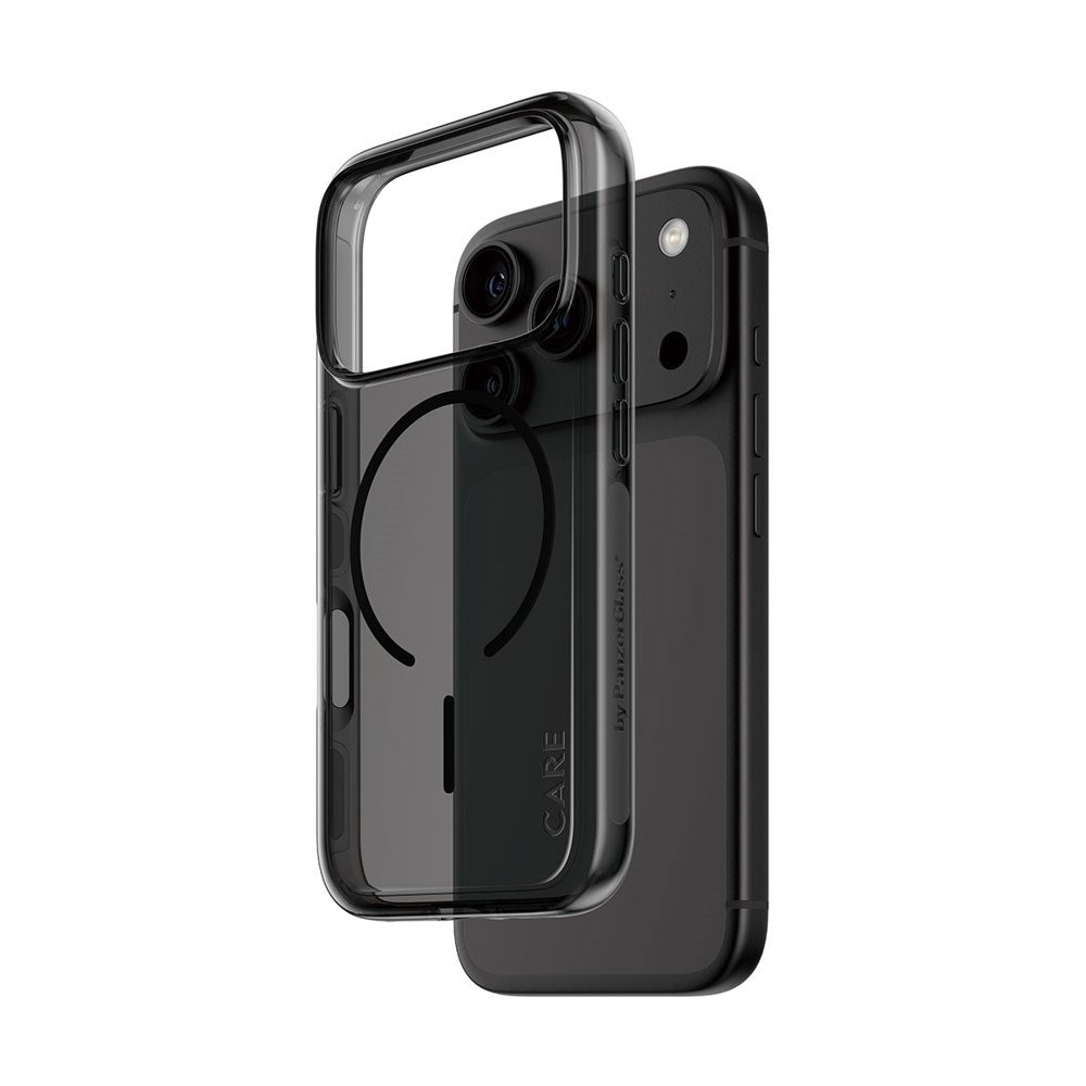 iPhone 18 Pro / 17 Pro CARE by PanzerGlass FLAGSHIP Urban Explorer Case - MagSafe Compatible - Smokey Black