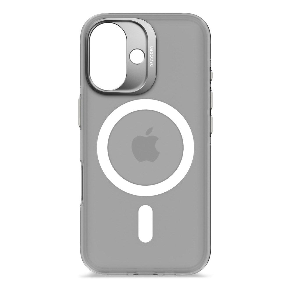 Decoded iPhone 16 Clear Case - 100% Recycled Plastic - MagSafe Compatible - Transparent / Matte