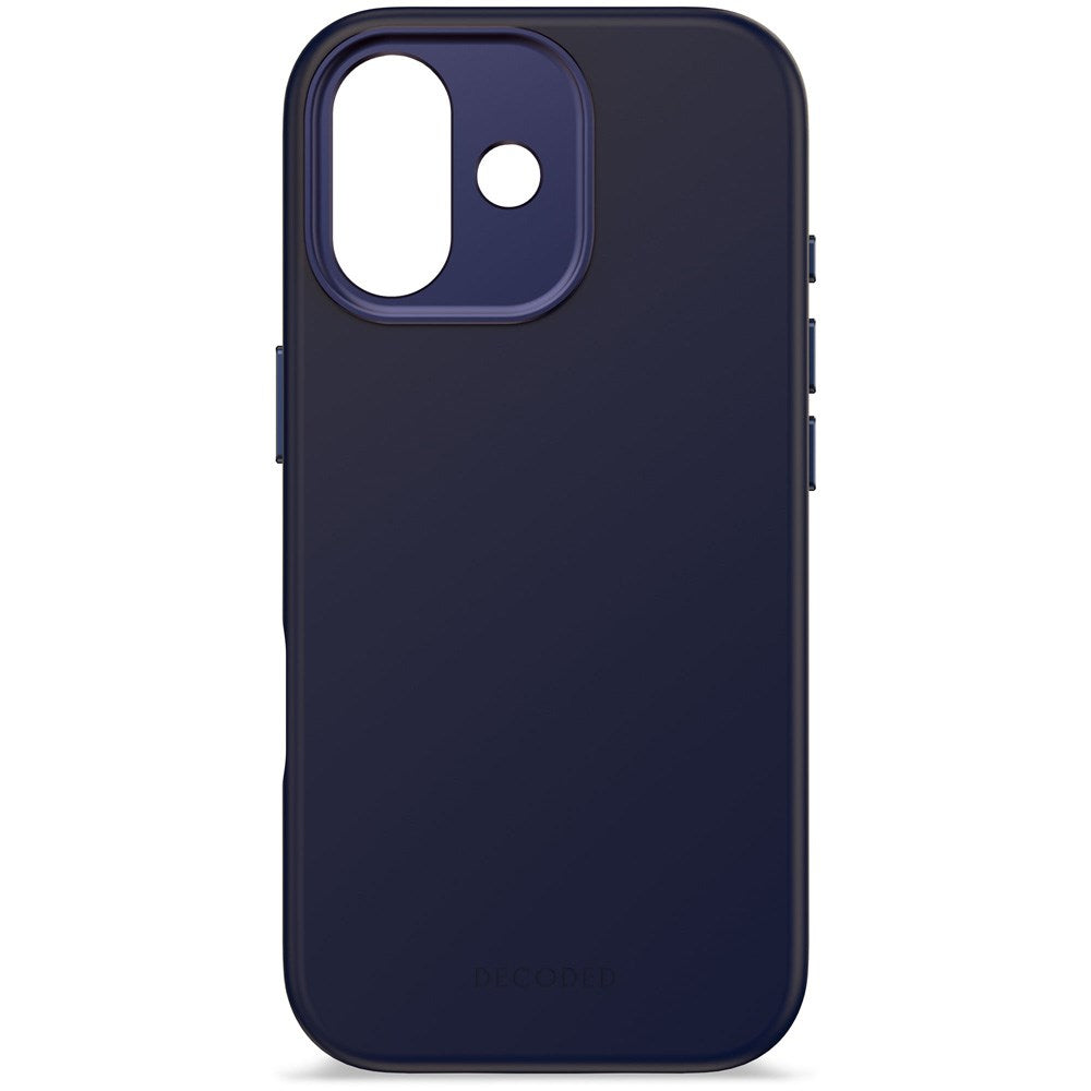 Decoded iPhone 17 AntiMicrobial Silicone Case - MagSafe Compatible - True Navy