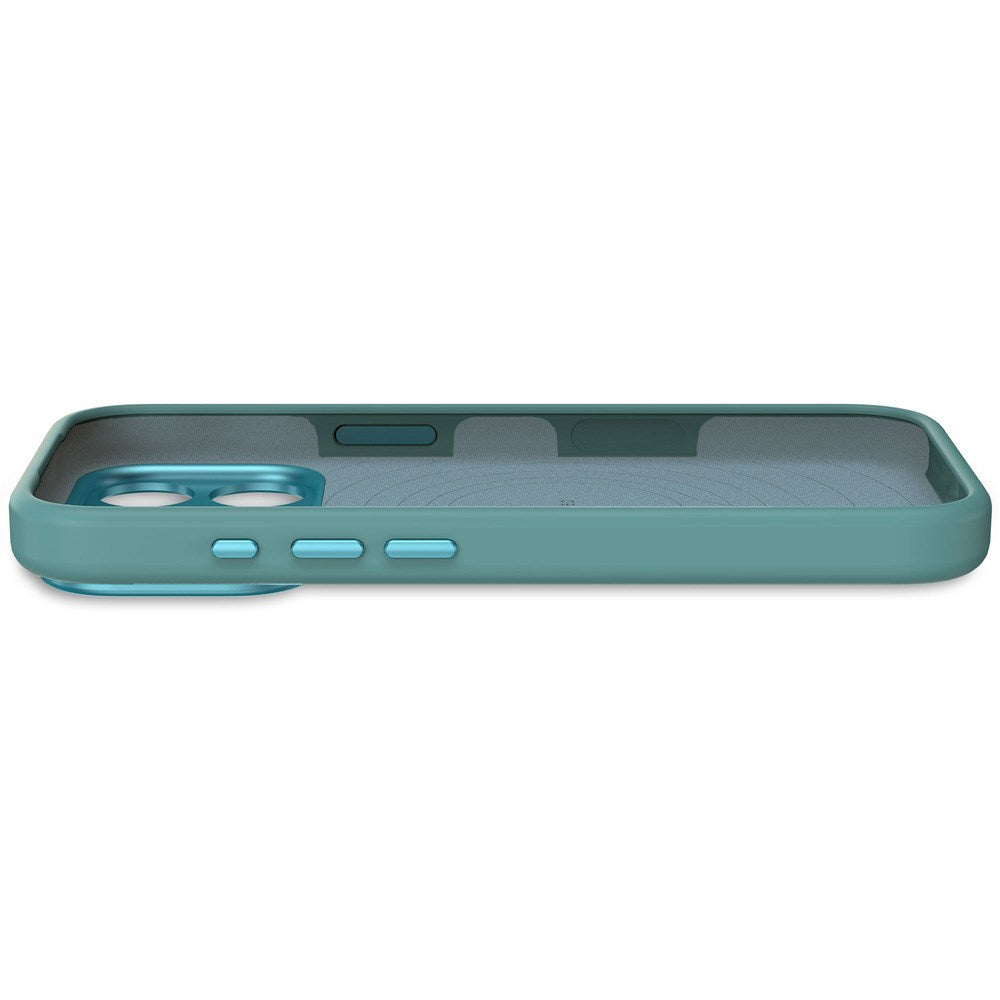 Decoded iPhone 17 Pro AntiMicrobial Silicone Case - MagSafe Compatible - Retro Blue