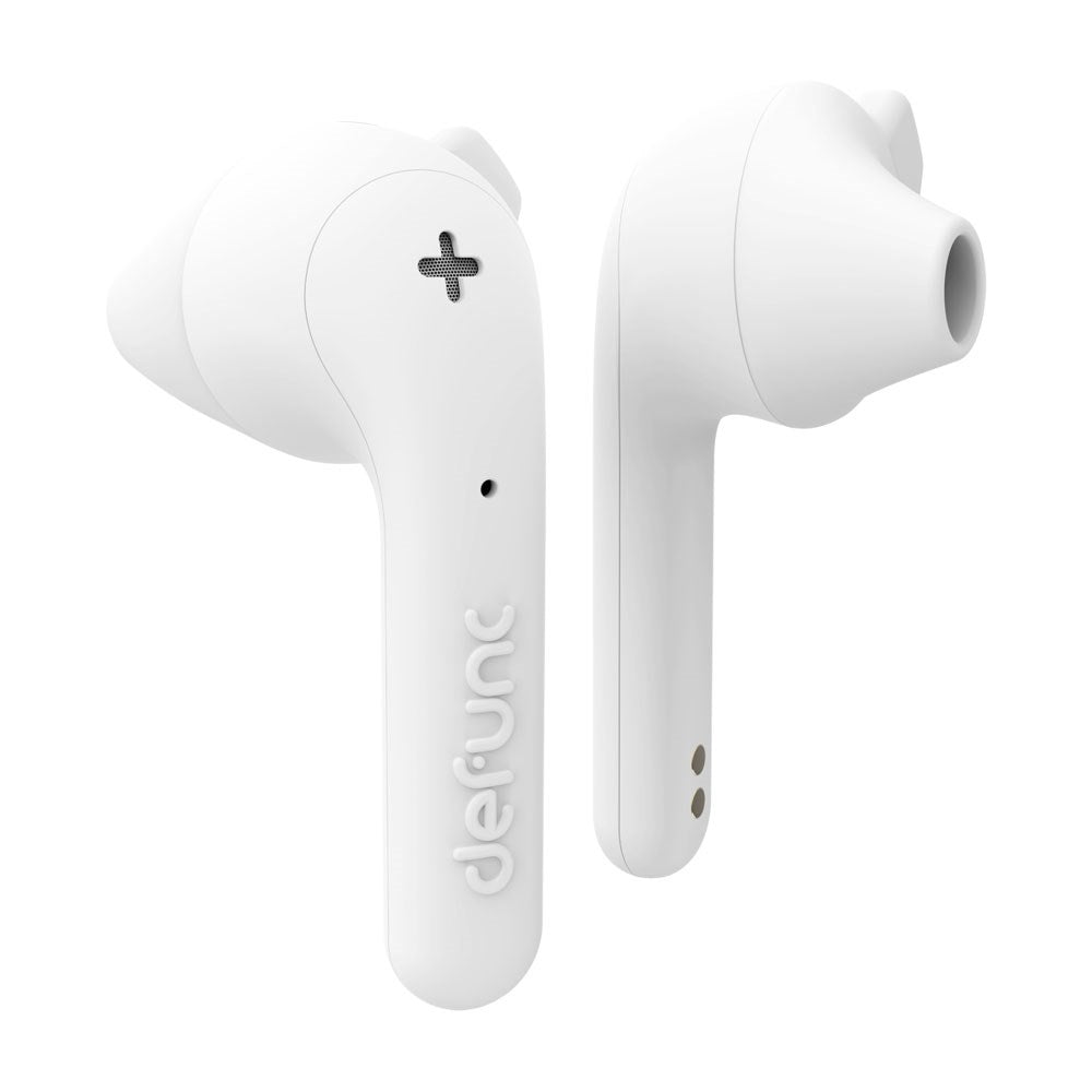 Defunc True Music Hybrid Wireless Headphones - In-Ear - White