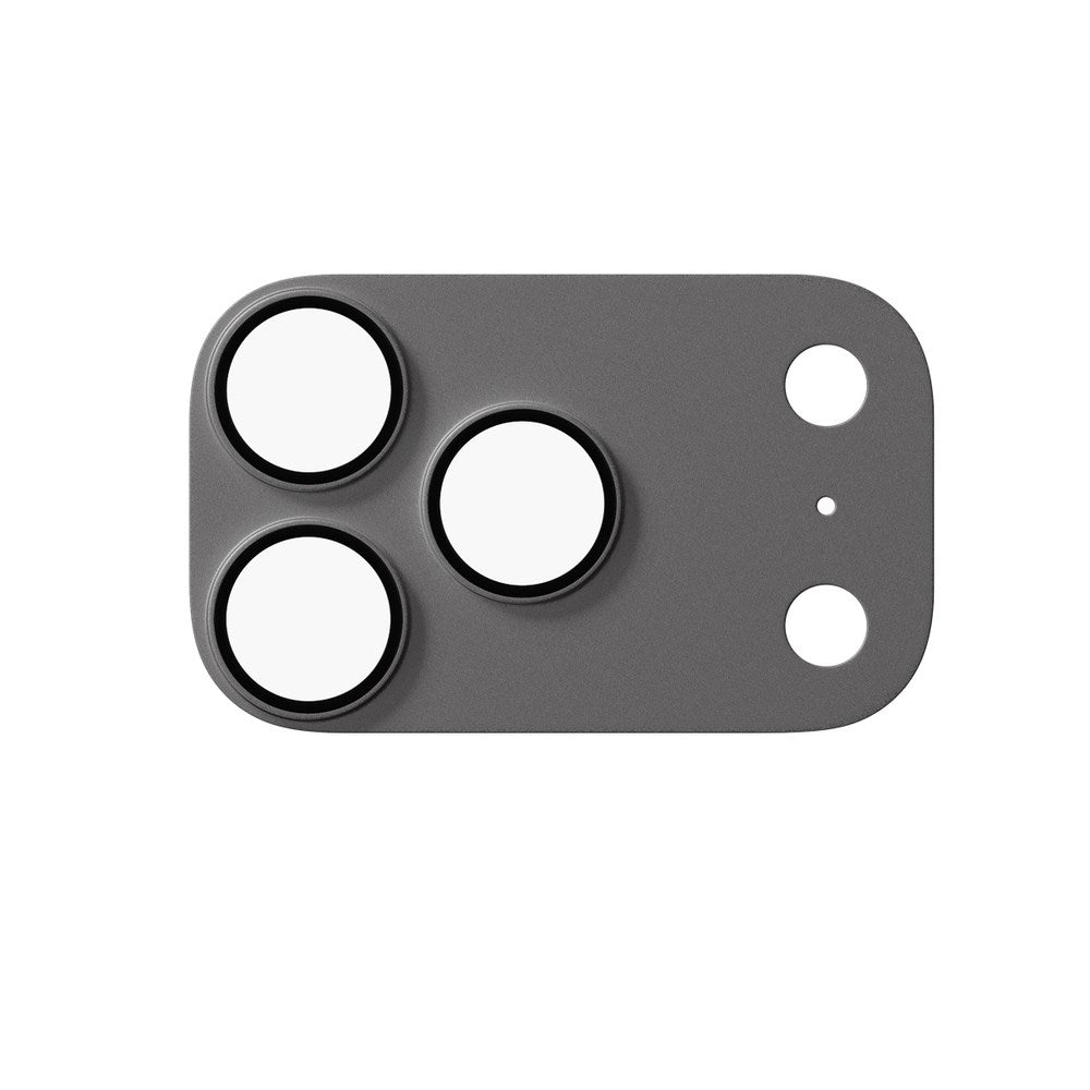 iPhone 18 Pro Max Epico Aluminium Camera Lens Protector - Black