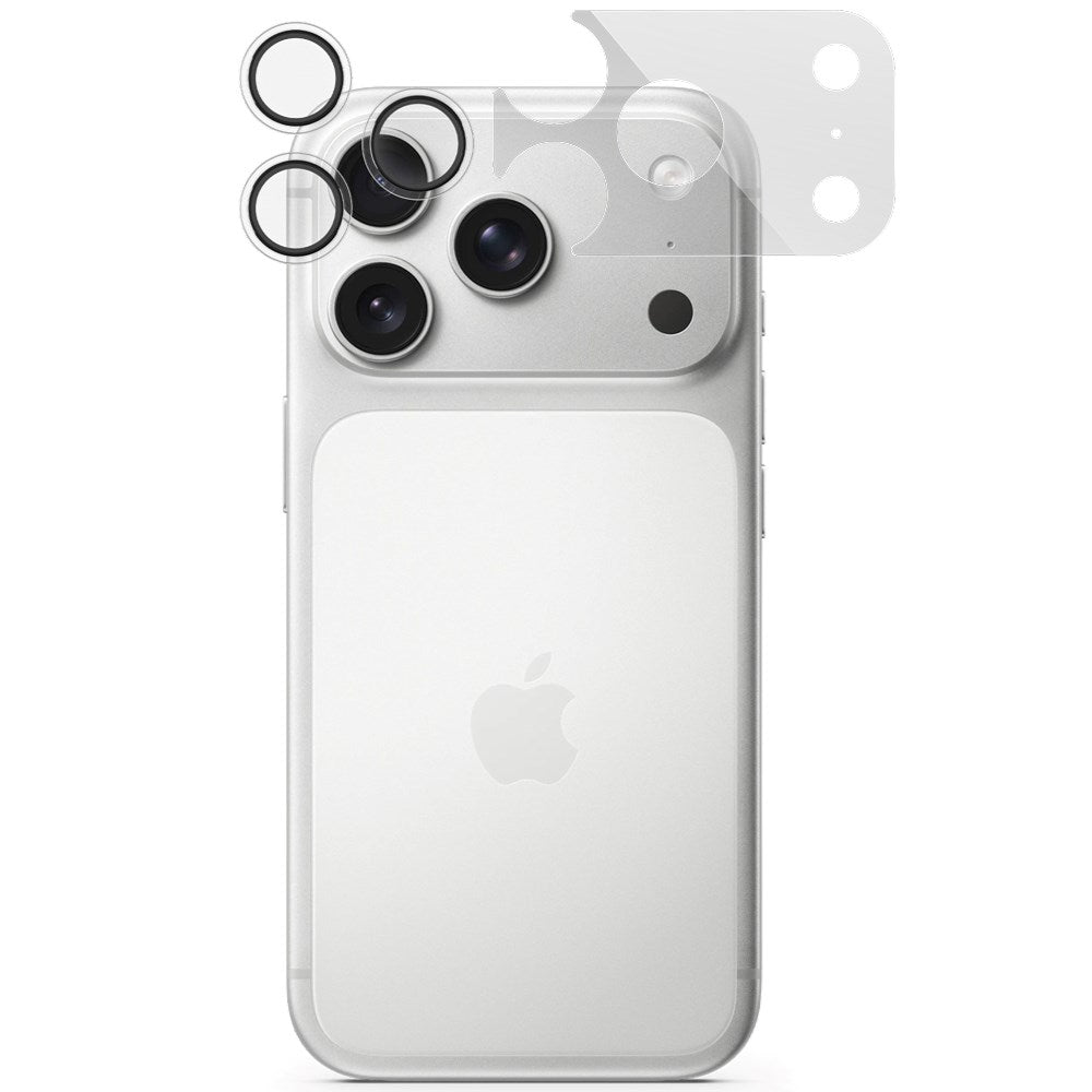 iPhone 18 Pro Epico Camera Lens Protector with One-Step Applicator - Transparent