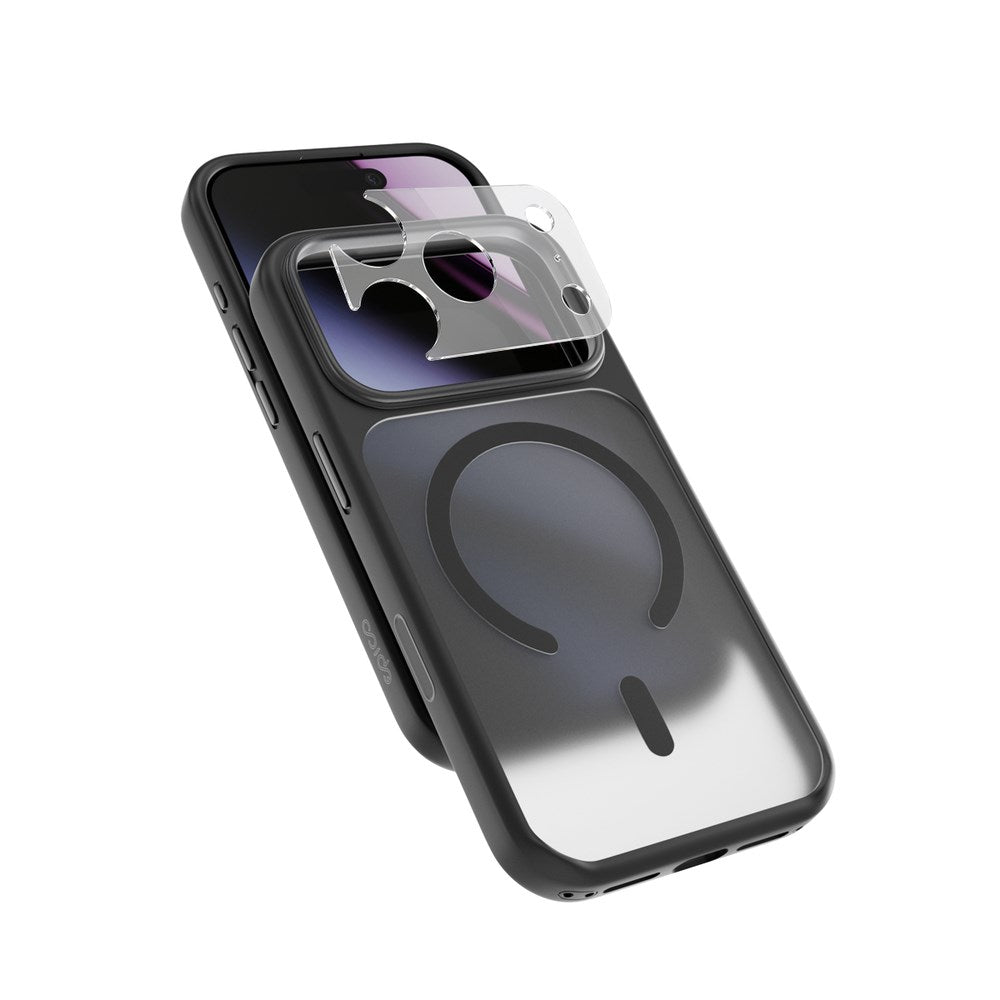 iPhone 18 Pro Max / 17 Pro Max Epico HeroMatte Pro Mag+ Case with Camera Protection - MagSafe Compatible - Black