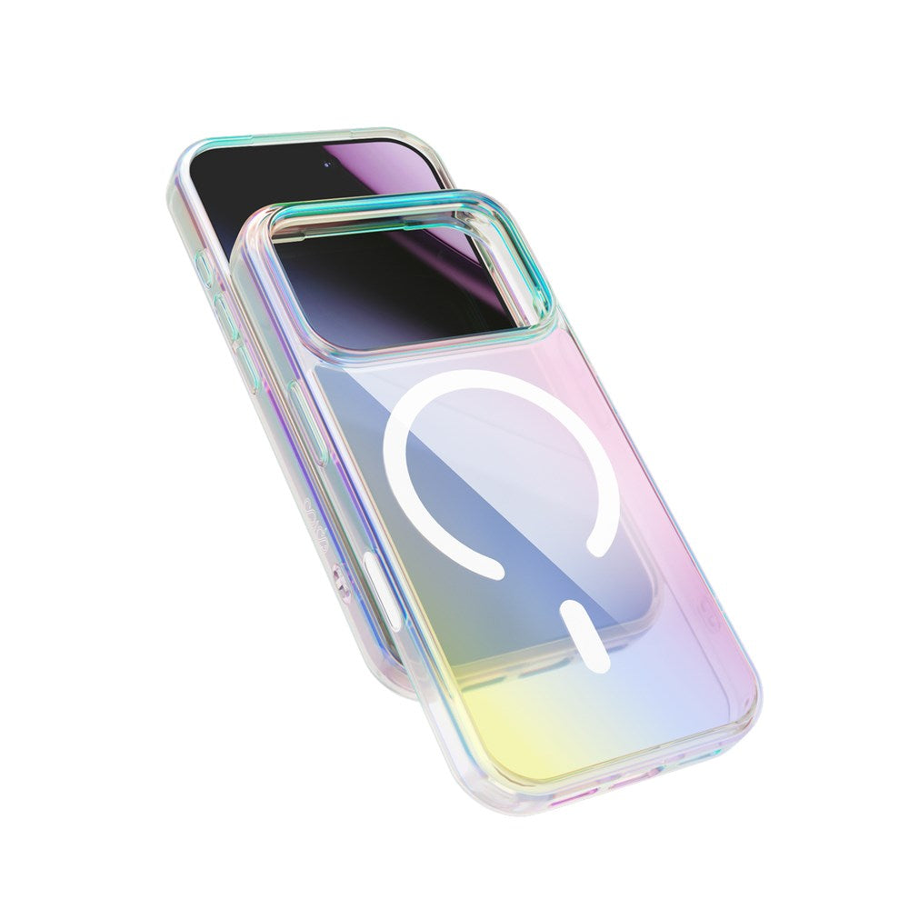 iPhone 18 Pro Max / 17 Pro Max Epico Holographic Hero Mag+ Case with Camera Protection - MagSafe Compatible - Holographic