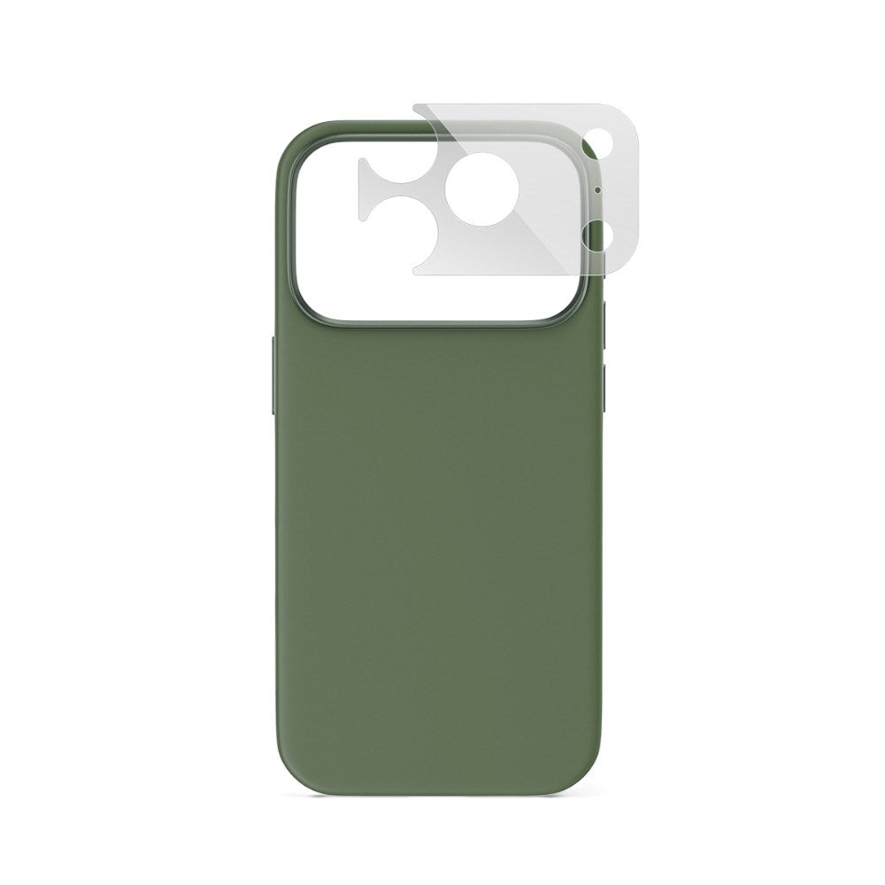 iPhone 18 Pro / 17 Pro Epico Silicone Pro Mag+ Case with Camera Protection - MagSafe Compatible - Green