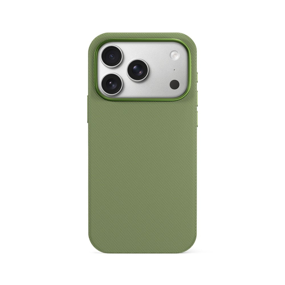 iPhone 18 Pro Max / 17 Pro Max Epico SolidWoven Pro Mag+ Case with Camera Protection - MagSafe Compatible - Green