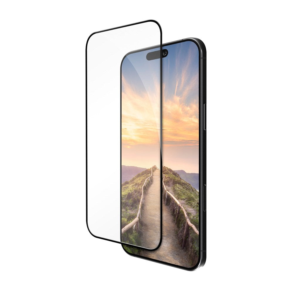 iPhone Air dbramante1928 Eco-Shield Screen Protector with Installation Frame - Black Edge