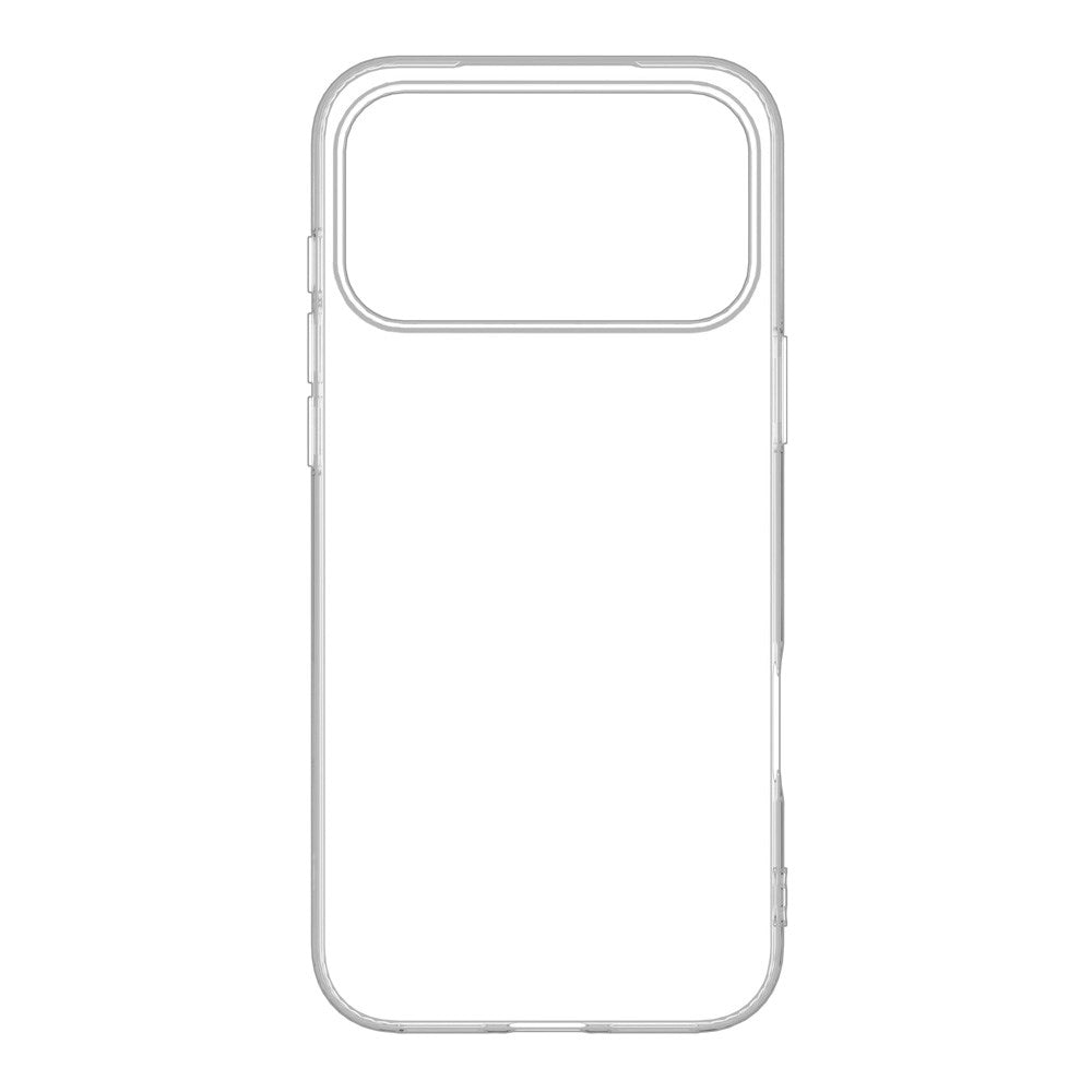 eSTUFF iPhone 17 Pro Max INFINITE VIENNA Flexible Plastic Case - 100% Recycled Plastic - Transparent