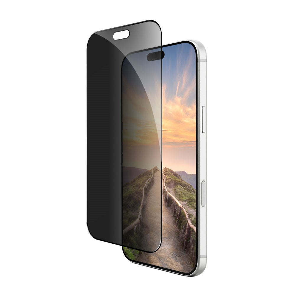 iPhone 18 Pro Max dbramante1928 Eco-Shield Privacy Screen Protector with Installation Frame - Transparent