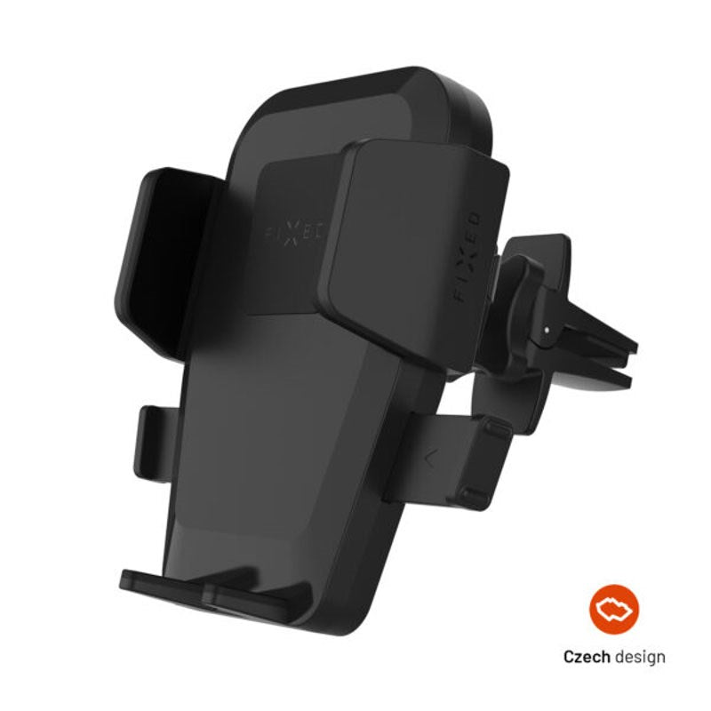 Fixed Car Phone Holder – Vent Clip – Black