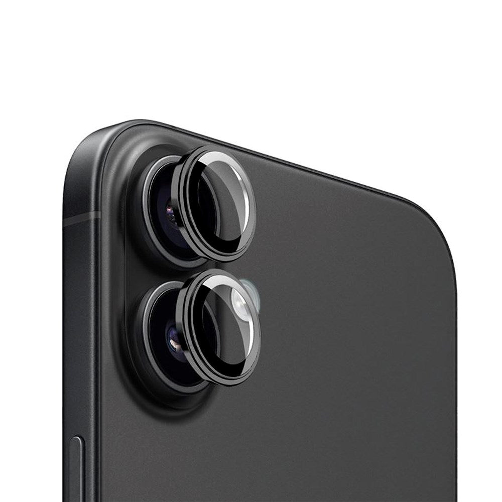 iPhone 16 / 16 Plus Mobile Origin Easy Lens Guard - Camera Lens Protector - Black