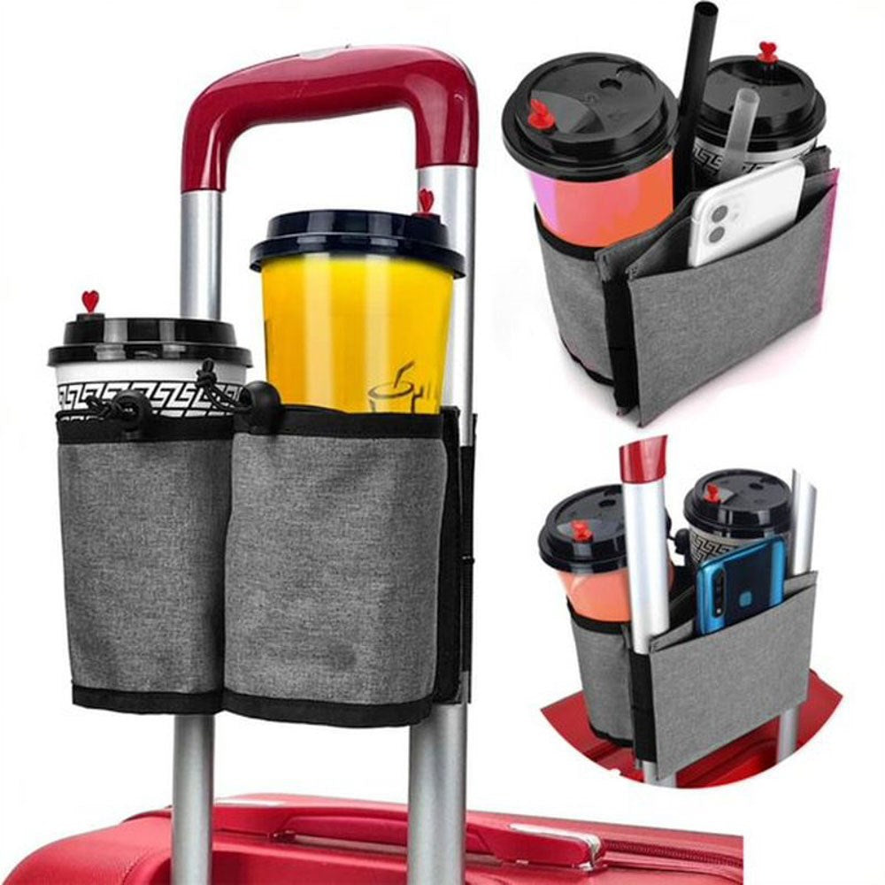 TFO Cup Holder for Suitcase - Grey