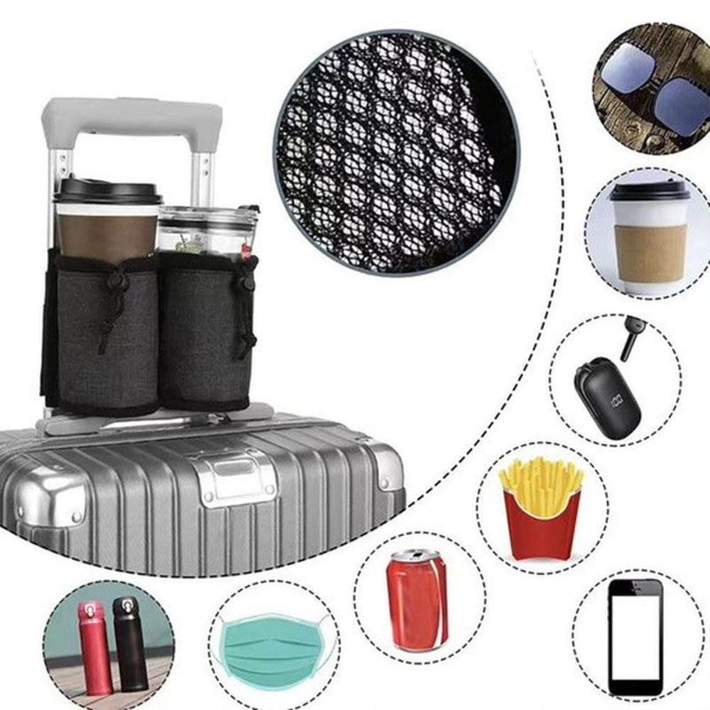 TFO Cup Holder for Suitcase - Grey