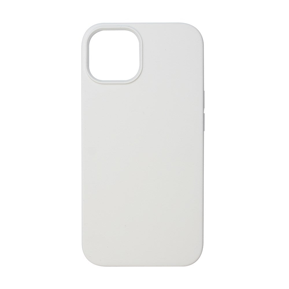 GreenMind iPhone 14 Lined Silicone Case - White