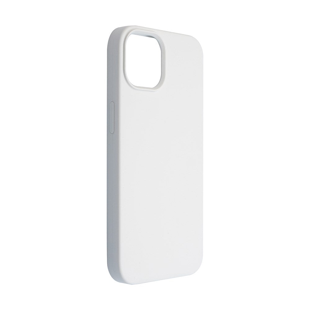 GreenMind iPhone 14 Lined Silicone Case - White