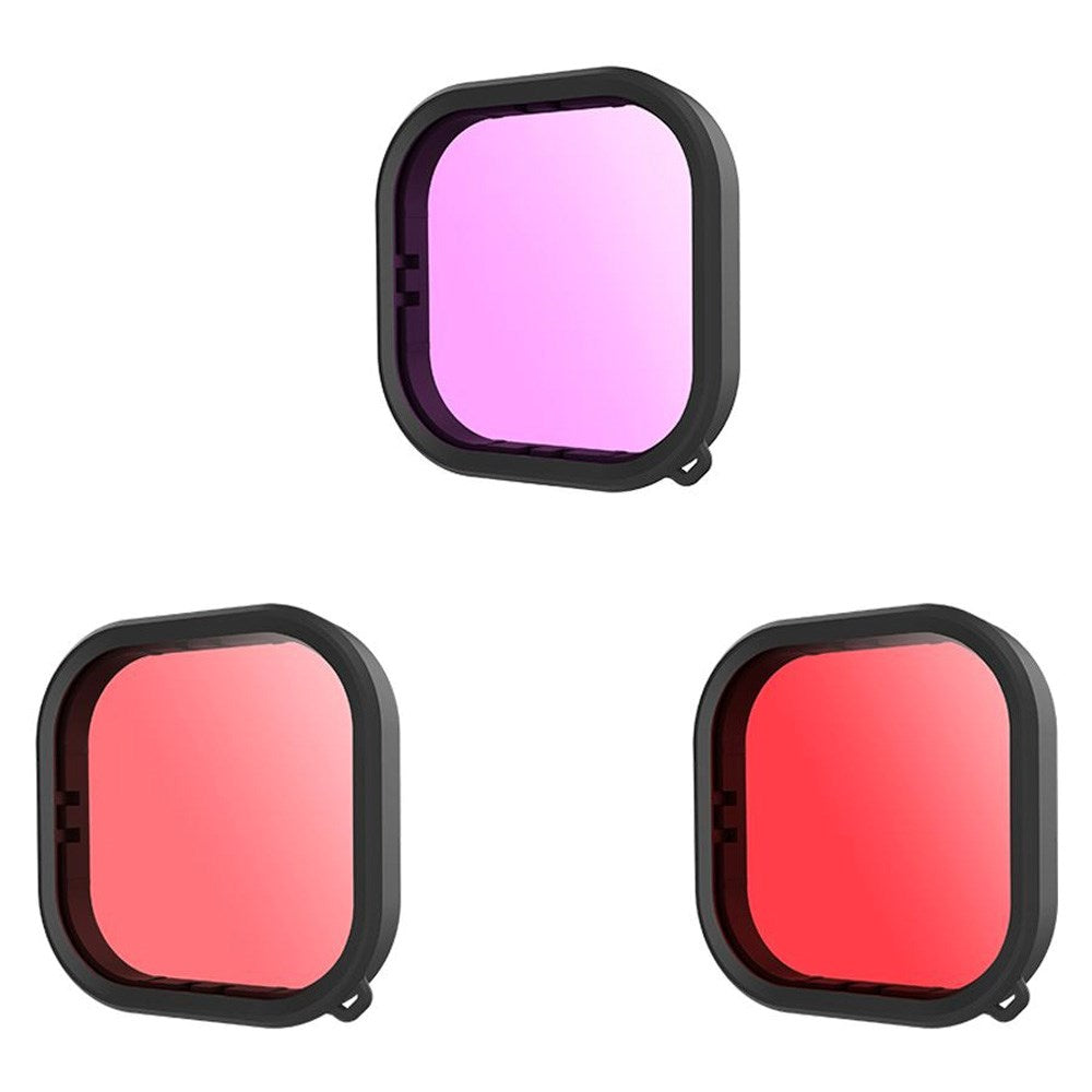 TELESIN Lens Filter for Waterproof Case for GoPro Hero 9 / 10 / 11 / 12 / 13