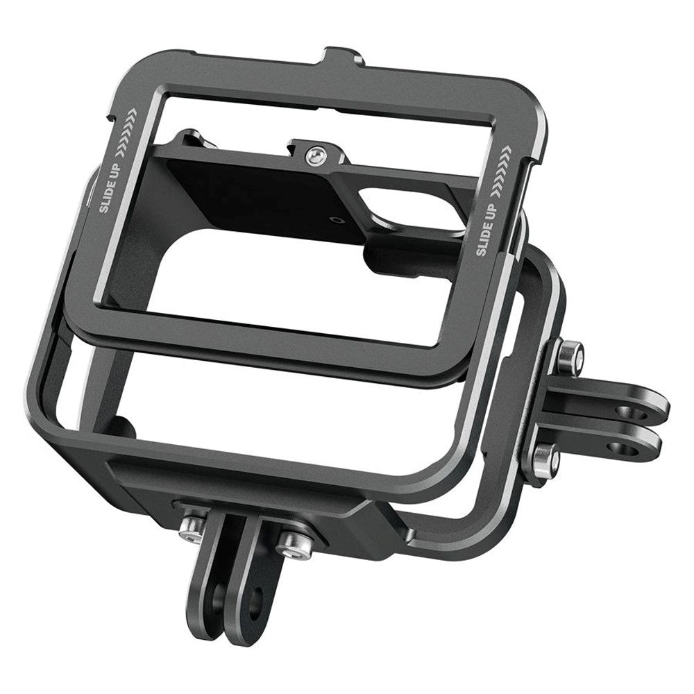 TELESIN Metal Cage for GoPro Hero 9 / 10 / 11 / 12 / 13 - Grey