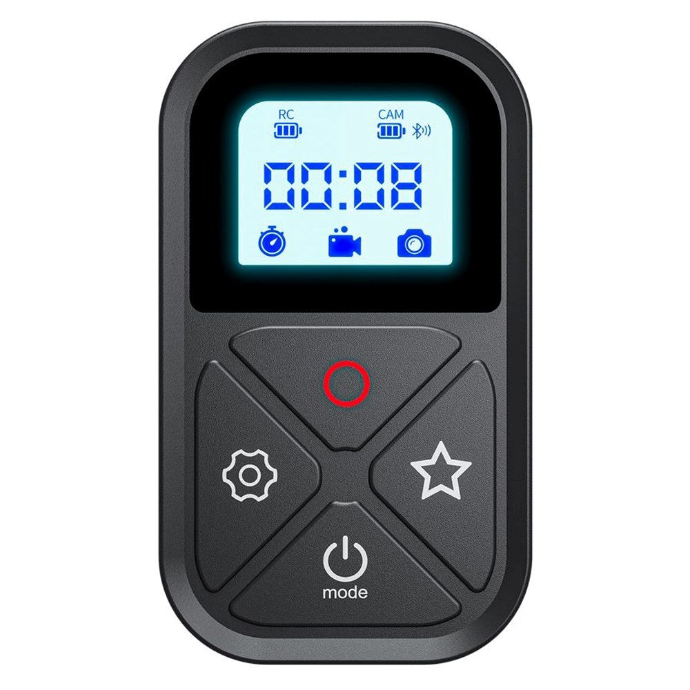 TELESIN Remote Control for GoPro Hero 8 / 9 / 10 / 11 / 12 / 13 / Max & Smartphones - Black