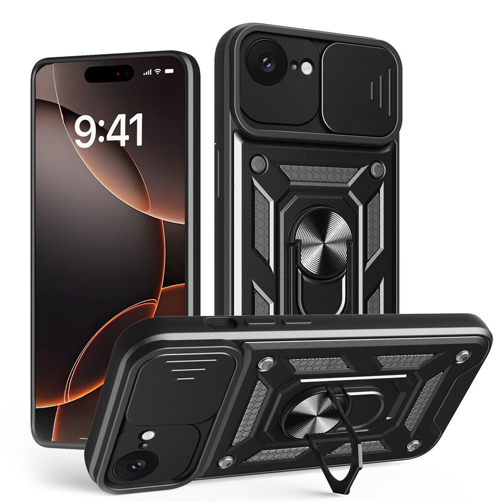 iPhone 17e / 16e TFO Defender Slide Case - Black