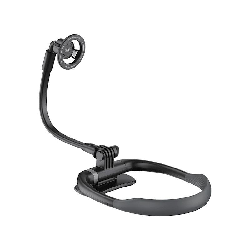 XO C156 Neck Phone Holder with Magnetic Attachment - Black