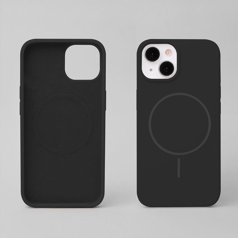 iPhone 13 Pro Silicone Thin Case - MagSafe Compatible - Black