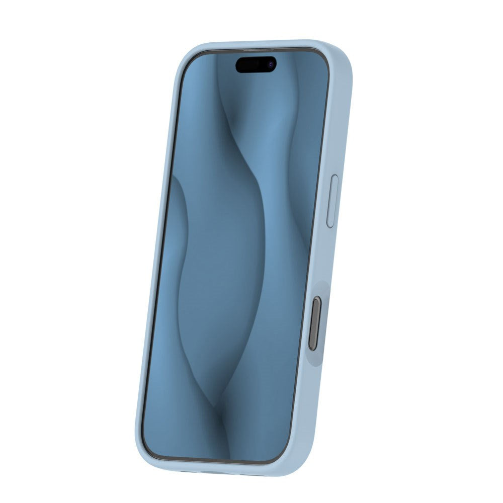 iPhone 16 Pro Max Silicone Thin Case - MagSafe Compatible - Light Blue