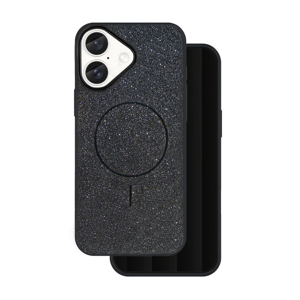 iPhone 17e / 16e TFO Glitter Thin Case - MagSafe Compatible - Black