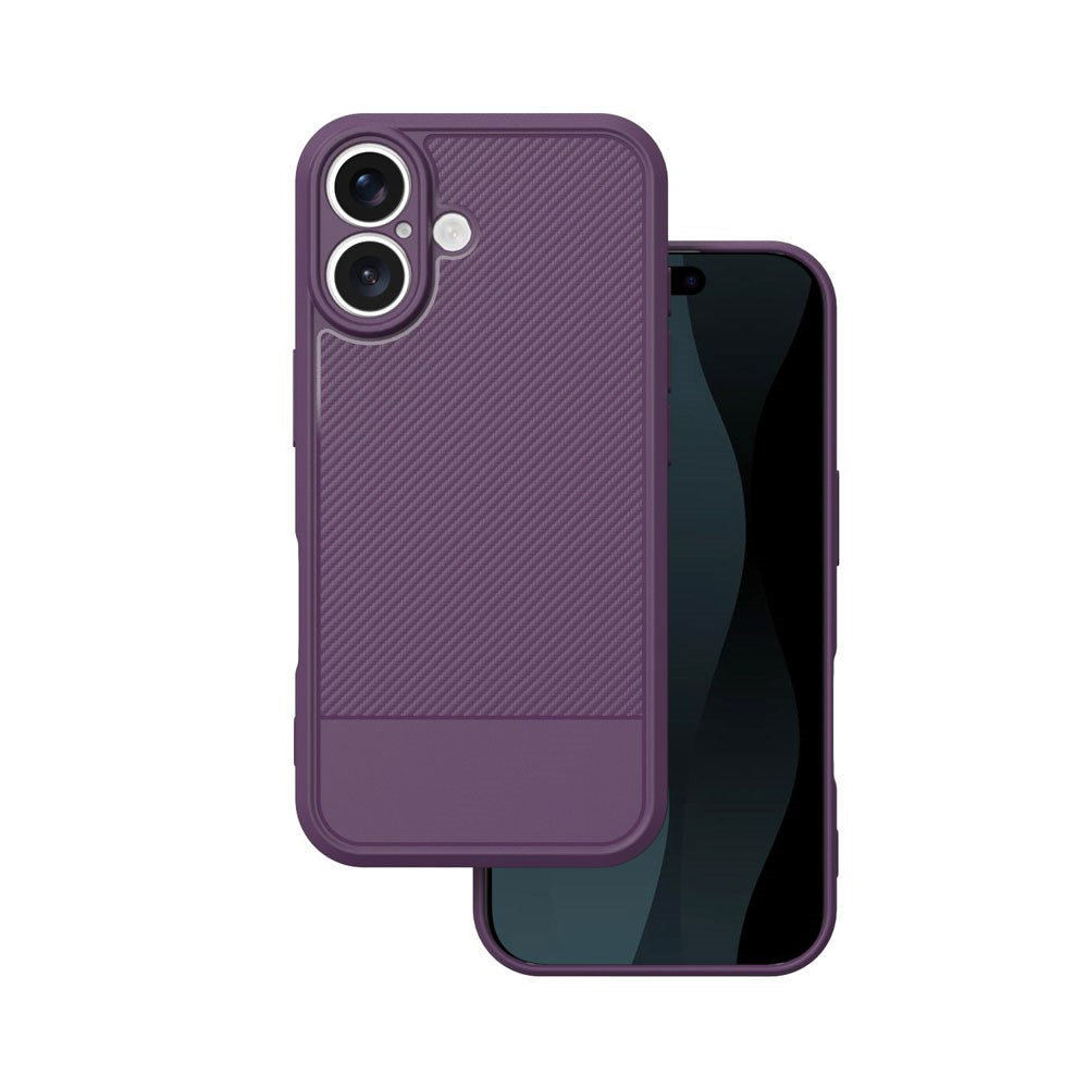 iPhone 17 TFO Simple Carbon Case - Purple