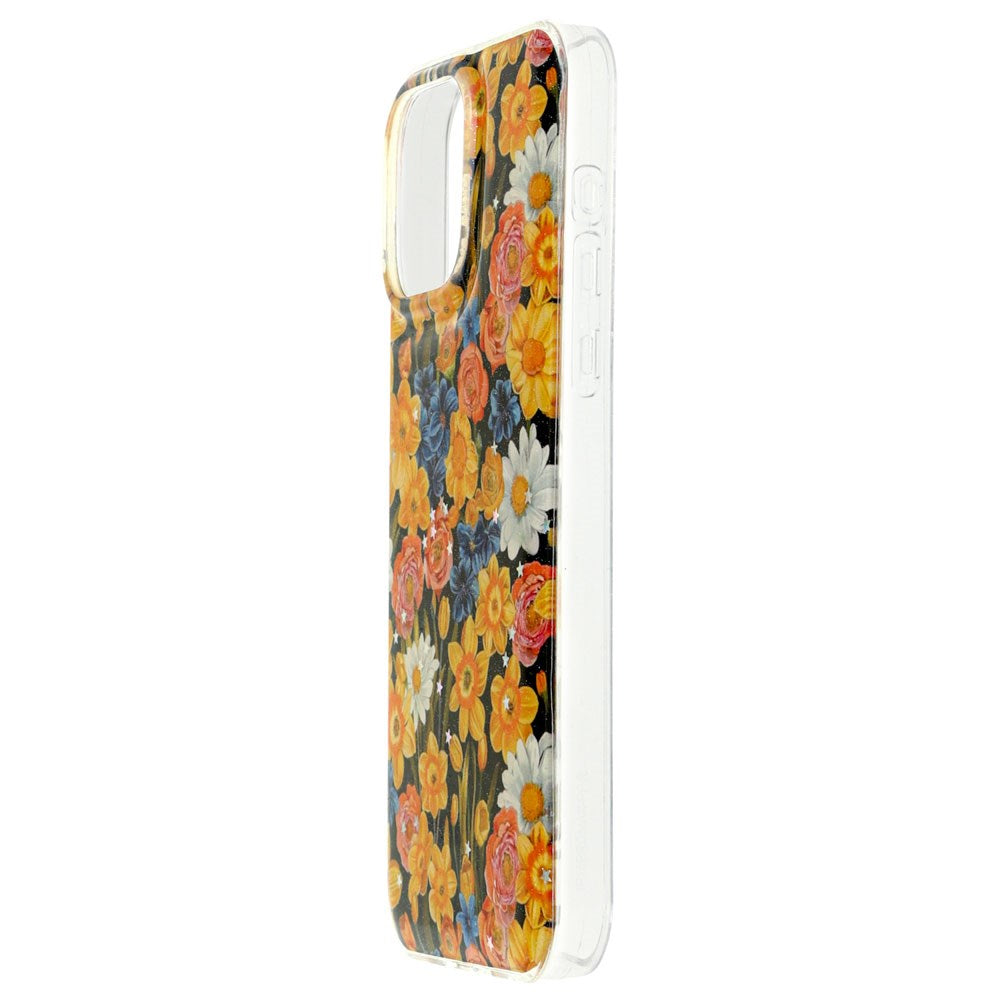 iPhone 17 Pro TFO Glow Glam Case - Orange / Floral