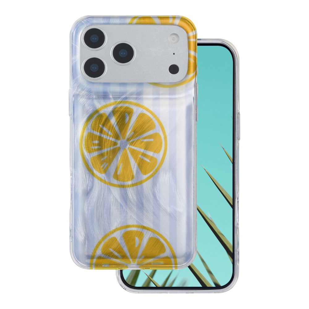 iPhone 17 Pro Max TFO Ultra Trendy Summer Case - Lemon