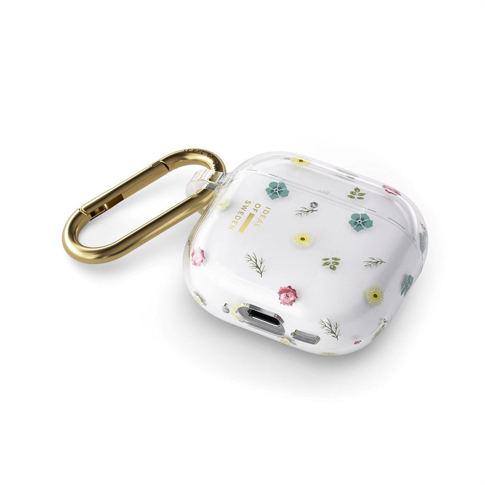 iDeal of Sweden AirPods Pro (1st & 2nd Gen.) Clear Case with Carabiner Hook - Petite Floral