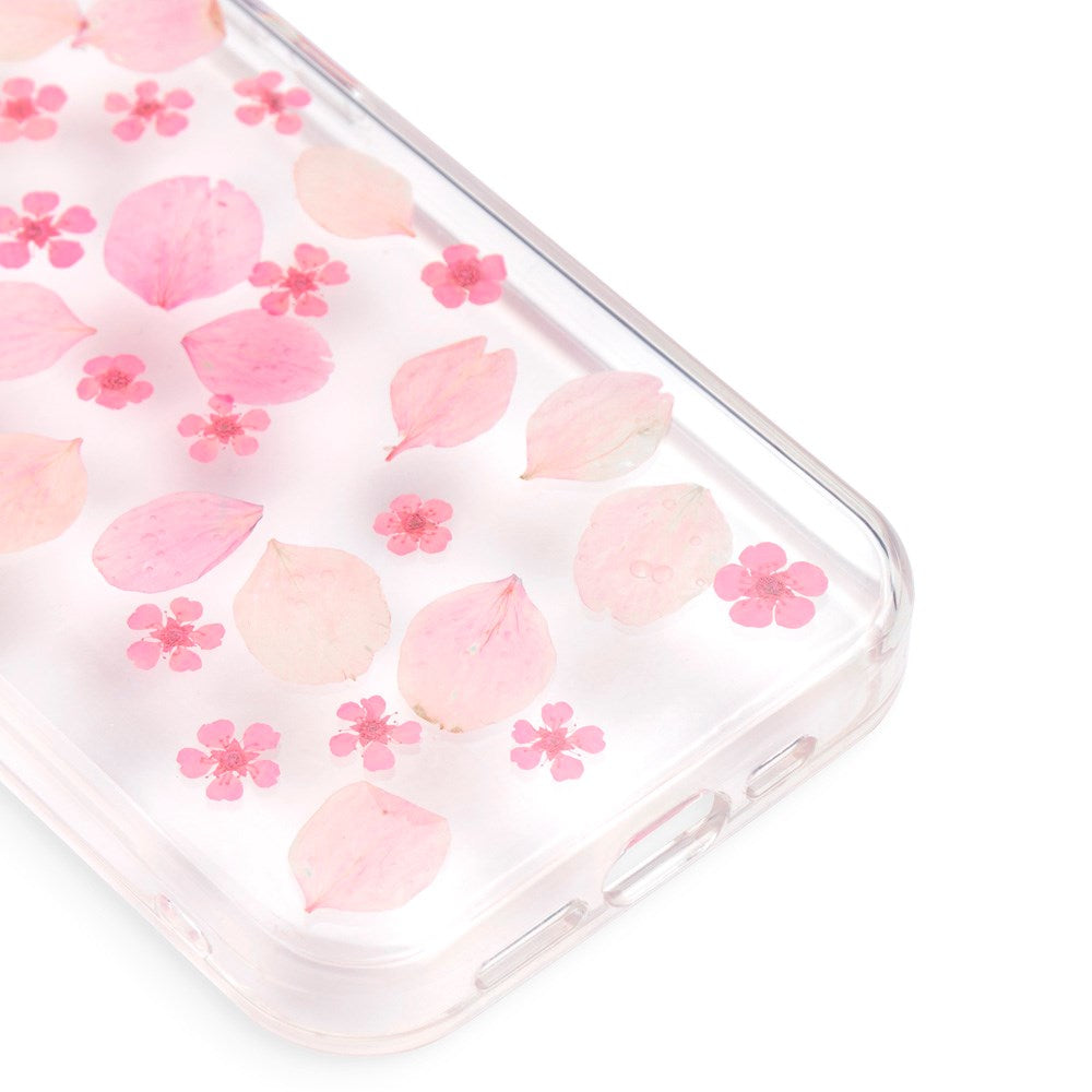iDeal Of Sweden iPhone 14 Pro Clear Case - Cherry Blossom
