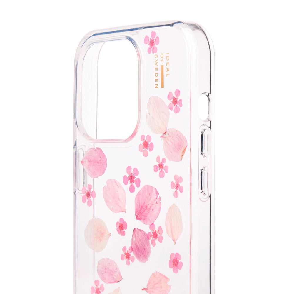 iDeal Of Sweden iPhone 15 Pro Clear Case - Cherry Blossom