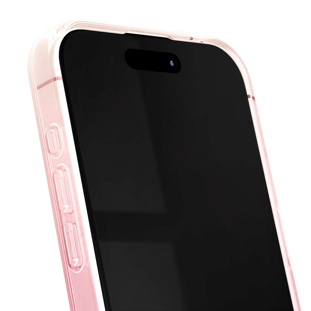 iPhone 15 Pro Max iDeal Of Sweden Clear Case - MagSafe Compatible - Rose Blush