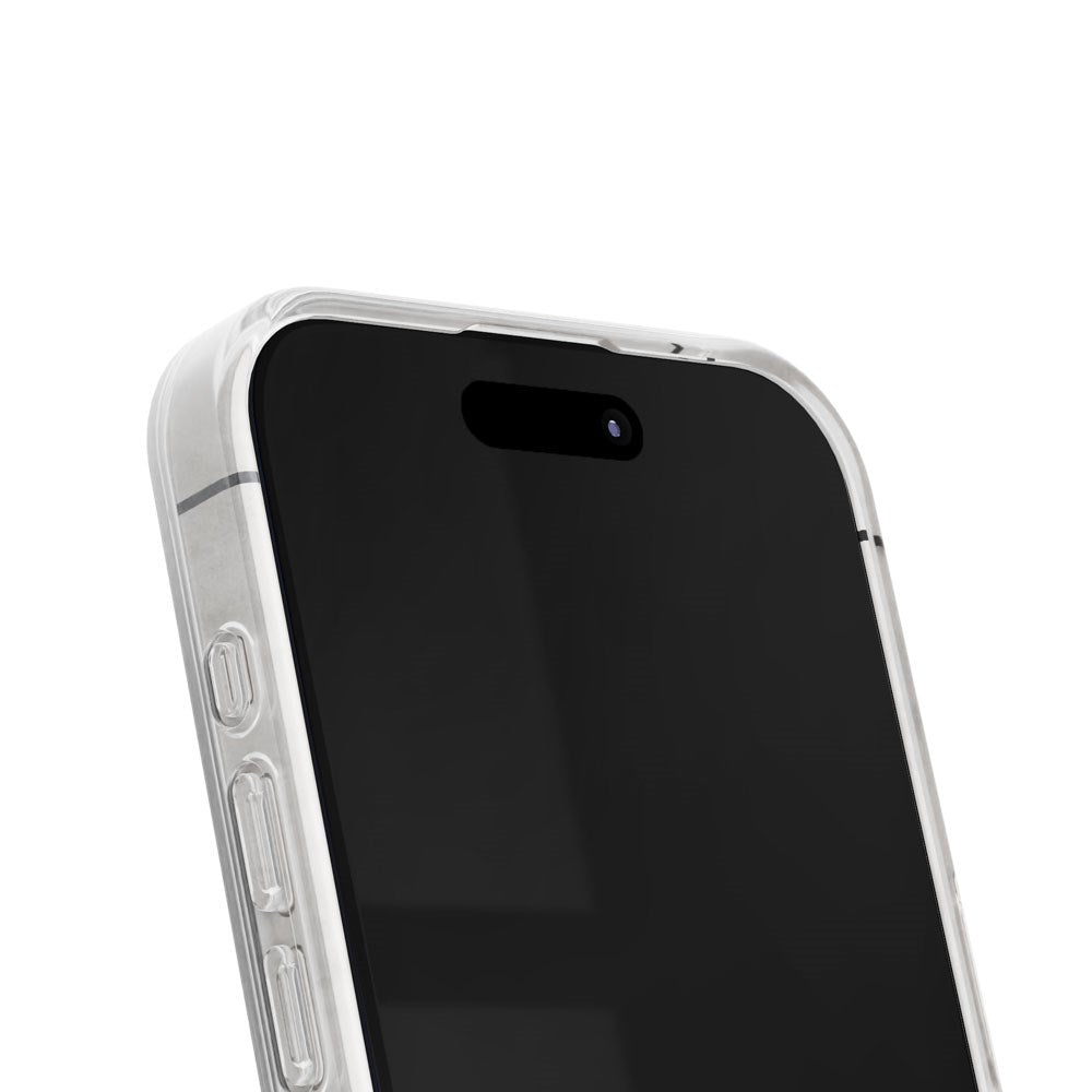 iPhone 15 Pro Max iDeal Of Sweden Clear Case - MagSafe Compatible - Tulip Bloom
