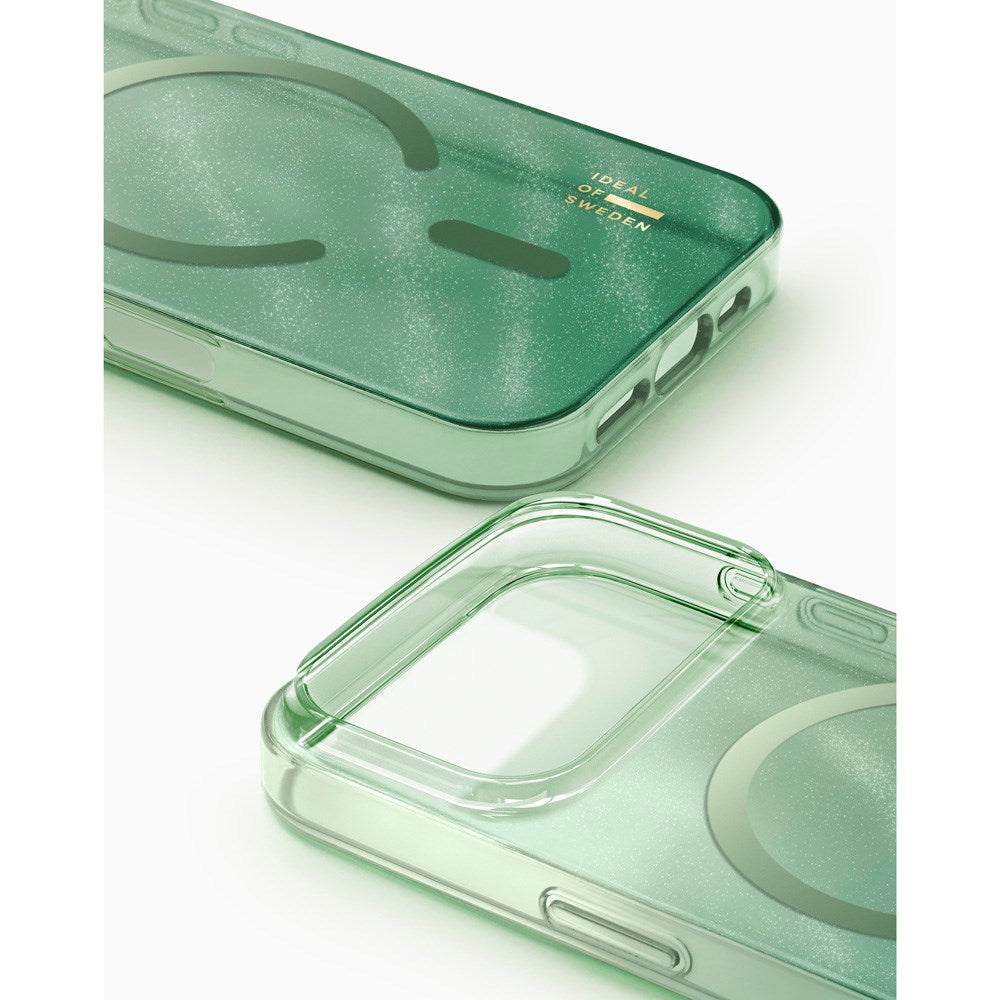 iPhone 17 Pro iDeal Of Sweden Clear Case - MagSafe Compatible - Sage Green