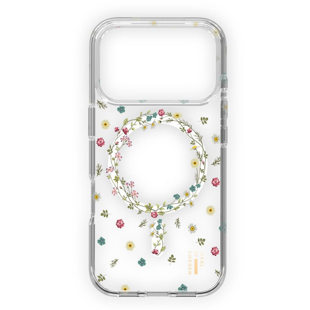 iPhone 18 Pro / 17 Pro iDeal Of Sweden Clear Case - MagSafe Compatible - Petite Floral