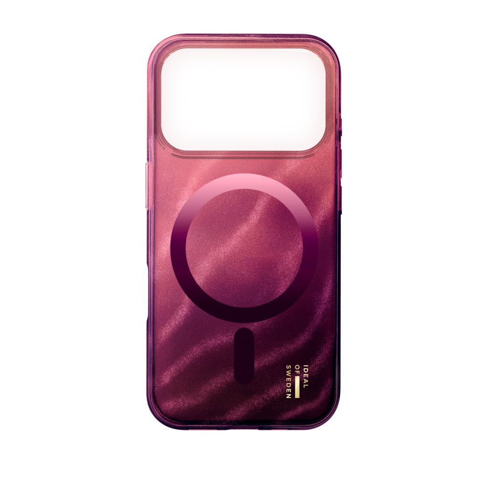 iPhone 18 Pro / 17 Pro iDeal Of Sweden Clear Case - MagSafe Compatible - Cherry Lacquer