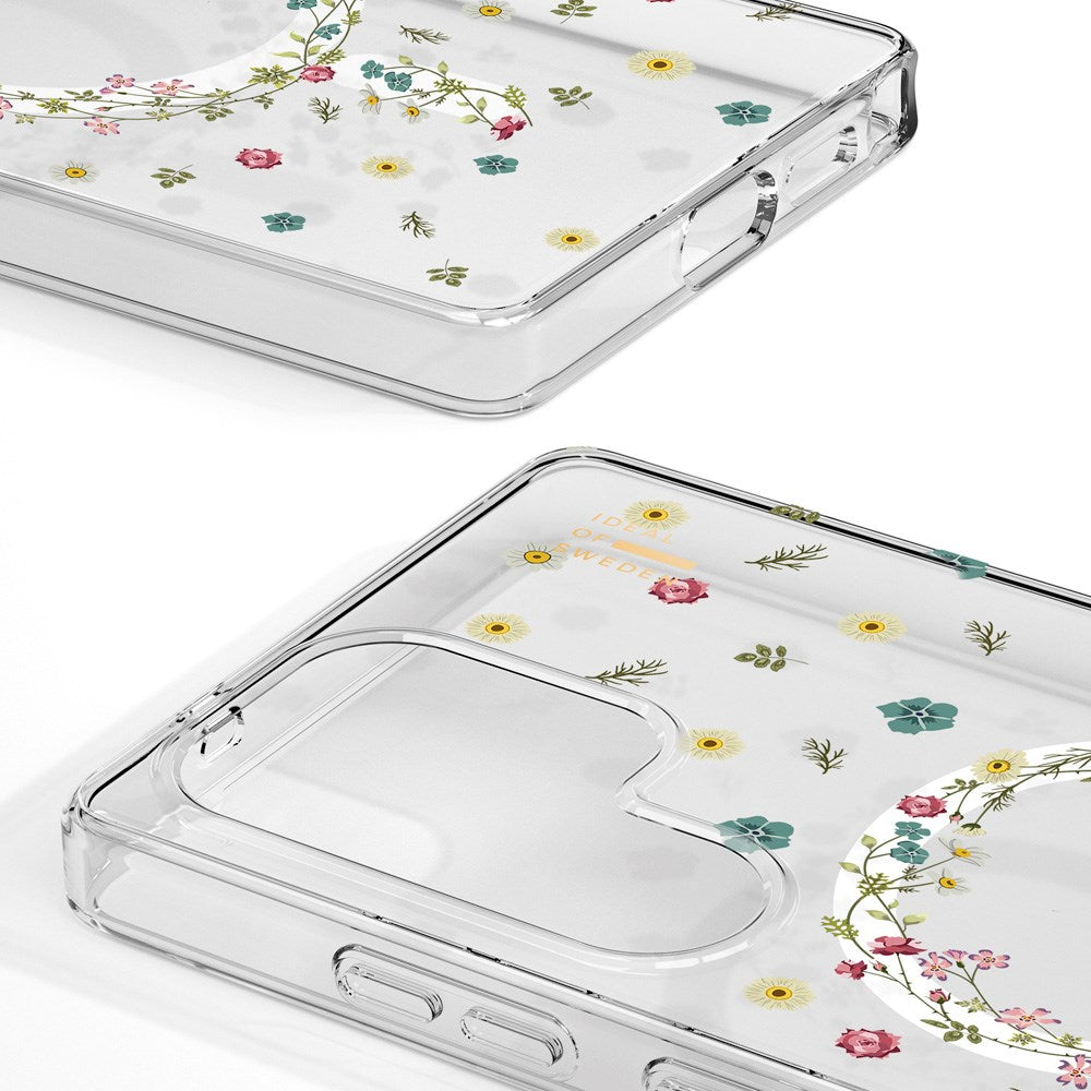 iDeal Of Sweden Clear Case for Samsung Galaxy S25 Ultra - Wireless Charging - Petite Floral
