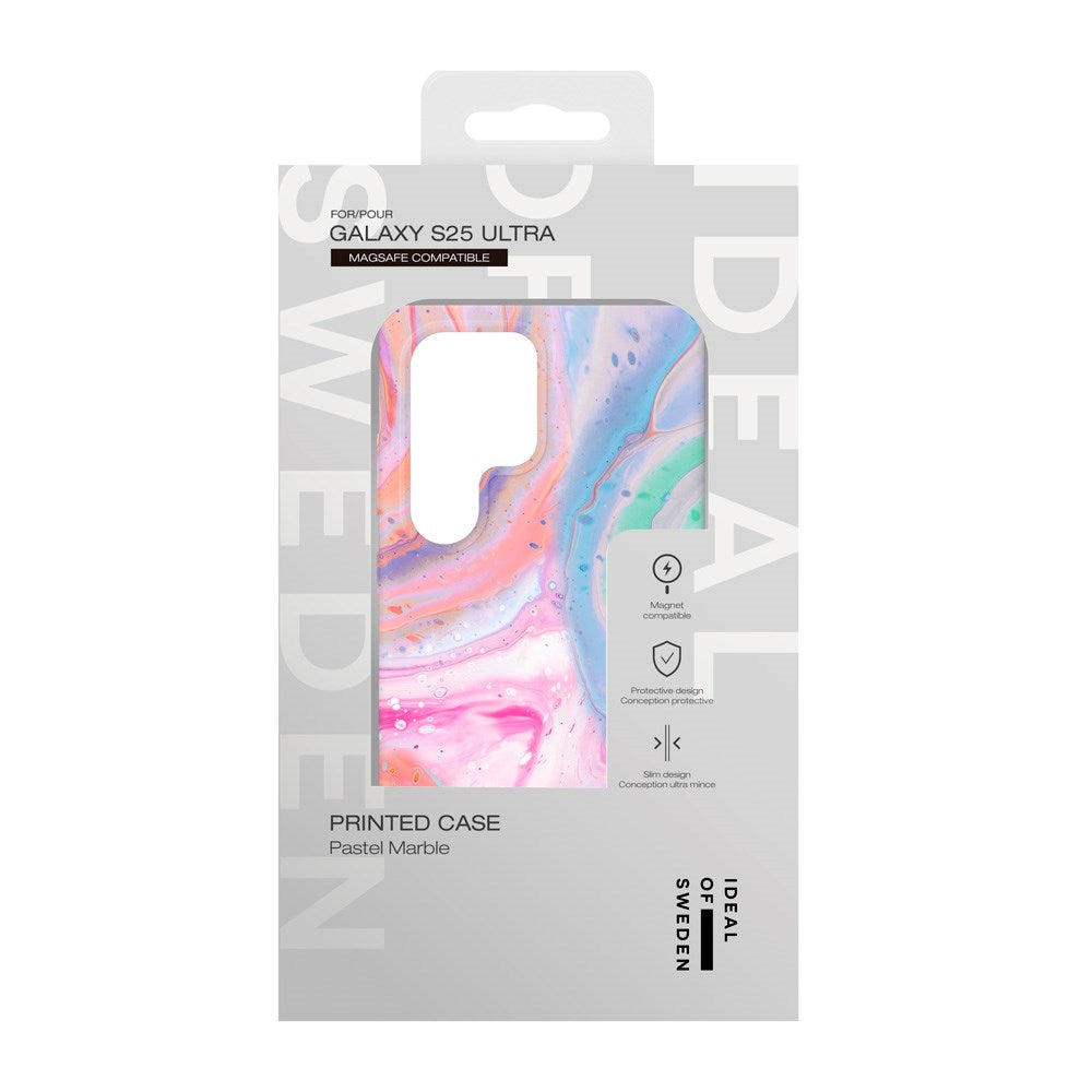 iDeal Of Sweden Samsung Galaxy S25 Ultra Fashion Case - MagSafe Compatible - Pastel Marble