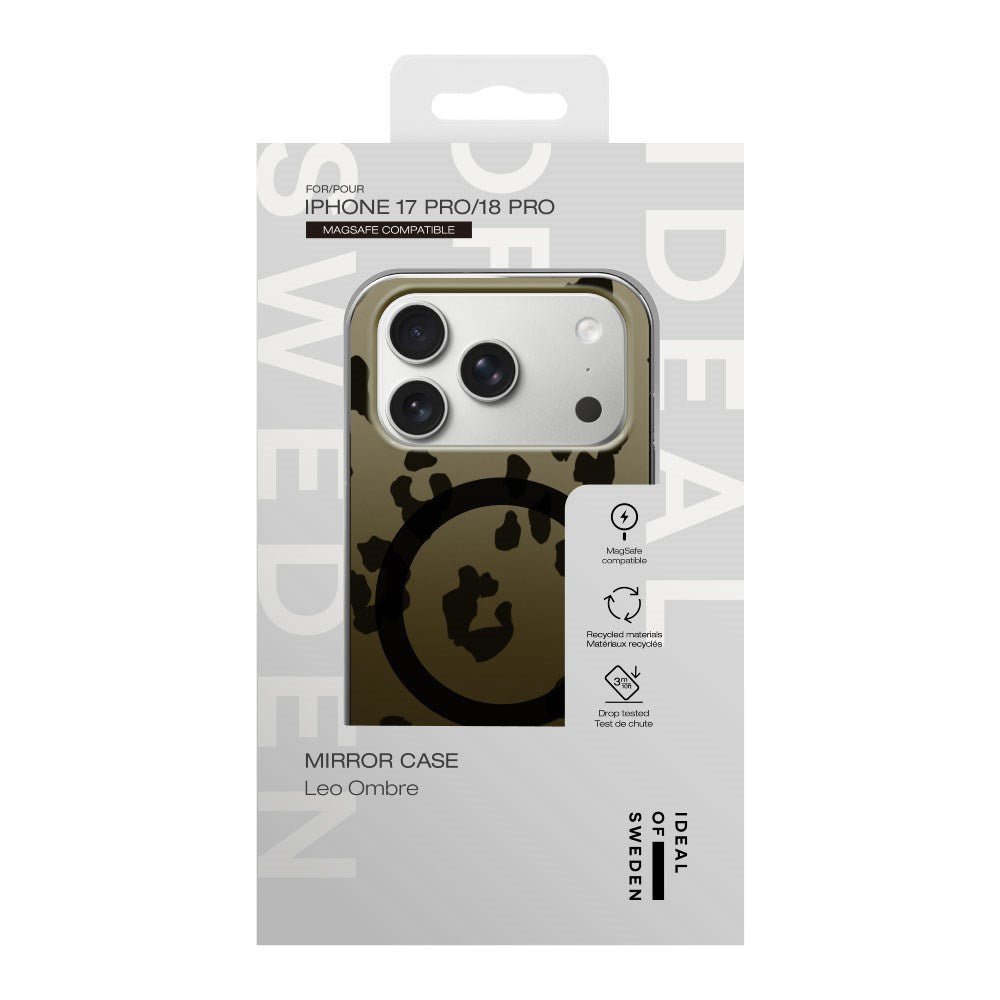 iPhone 18 Pro / 17 Pro iDeal Of Sweden Mirror Case - MagSafe Compatible - Leo Ombre