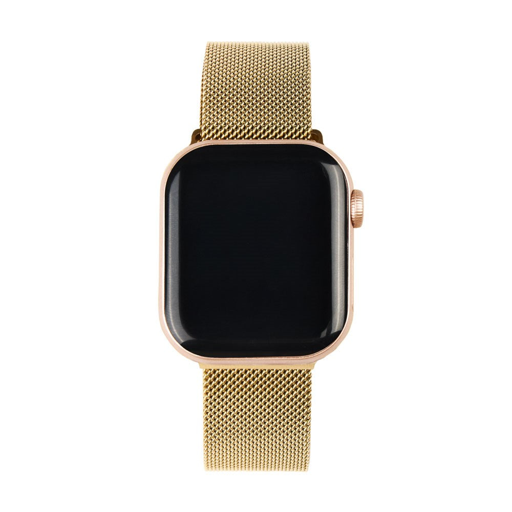 Apple Watch (38/40/SE/41/42mm) iDeal of Sweden Metal Watch Strap - Metalic Gold