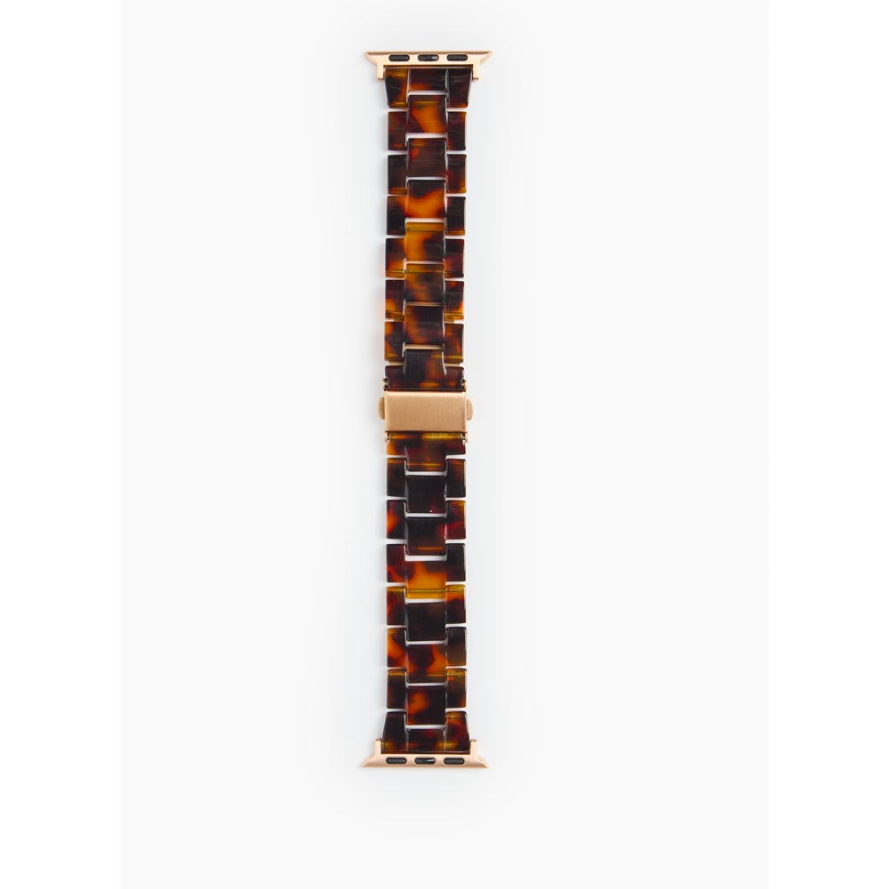 Apple Watch (38/40/SE/41/42mm) iDeal of Sweden Resin Watch Strap - Tortoise