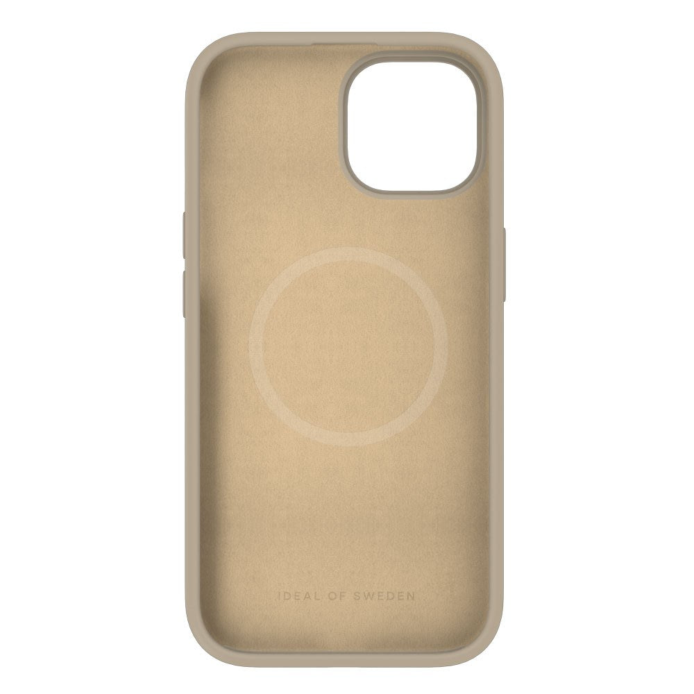 iDeal Of Sweden iPhone 16e / 15 / 14 / 13 Silicone Case - MagSafe Compatible - Beige
