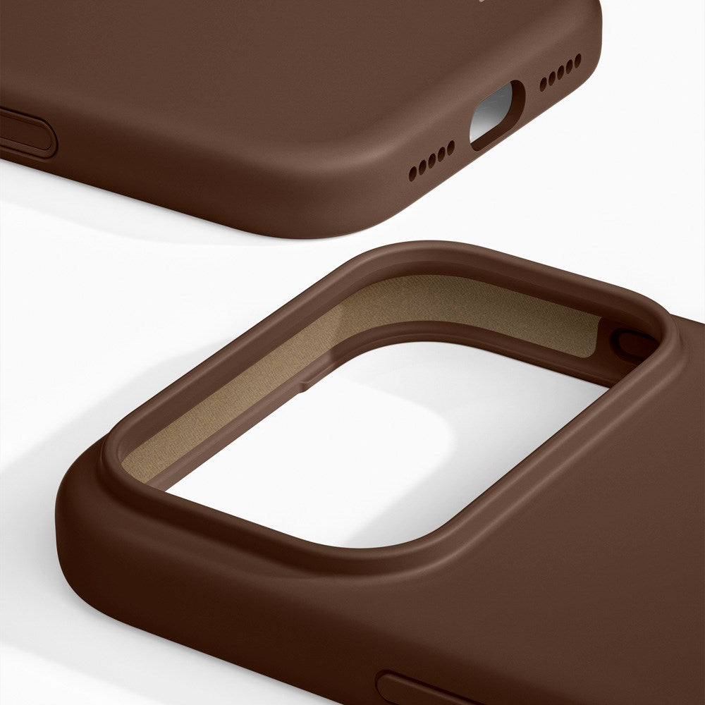 iDeal Of Sweden iPhone 17 Pro Max Silicone Case - MagSafe Compatible - Mocha Mousse