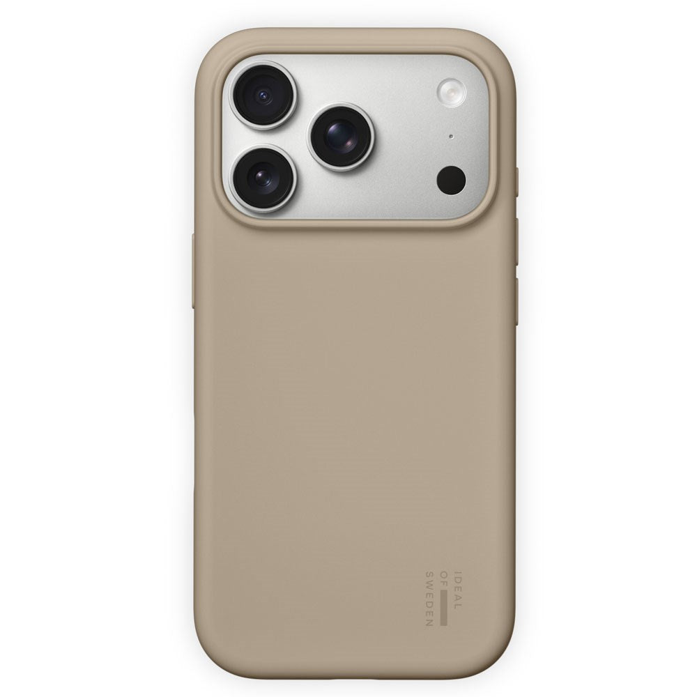 iPhone 18 Pro / 17 Pro iDeal Of Sweden Silicone Case - MagSafe Compatible - Perfect Beige